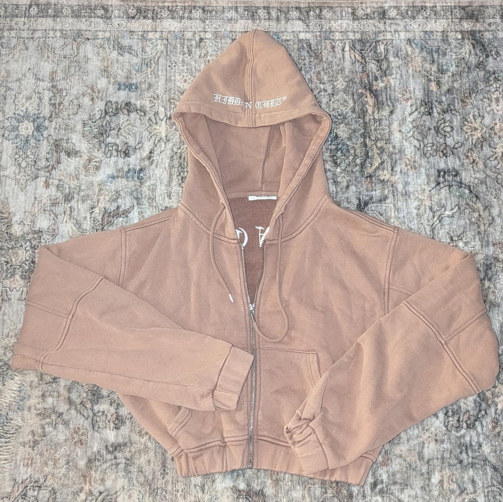 Brown Hoodie Jacket